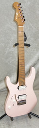 Charvel Pro-Mod DK24 HH 2PT CM LH lefty guitar shell pink