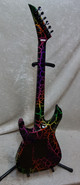 In Stock! Jackson Pro Series Soloist SL3M guitar in Rainbow Crackle