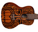 LUNA Uke Tribal Mahogany Concert mint