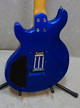 Lace solid body electric guitar with 3 P90 pickups in blue