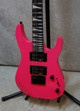 Jackson JS Series Dinky Minion JS1X guitar in Neon Pink