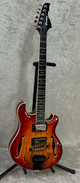 Starshine hollow body electric guitar in cherry sunburst