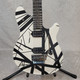 IN-STOCK! 2024 EVH Wolfgang Special Striped guitar in Black / White Satin