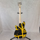 IN-STOCK! 2024 EVH Wolfgang Special Striped guitar in Black / Yellow Satin