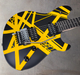 IN-STOCK! 2024 EVH Wolfgang Special Striped guitar in Black / Yellow Satin