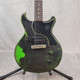NEW! Rock N Roll Relics Thunders DC / LP P-90 guitar in Black over Loch Ness Green
