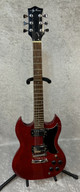 Jay Turser JT-50 electric guitar in cherry finish with bag