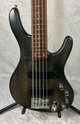 Ibanez Ergodyne EBD405 5 string electric bass guitar in transparent black finish