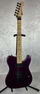 USA Charvel Style 2 HH FR San Dimas electric guitar in glossy purple finish w/ c