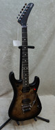 In Stock! EVH 5150 Series Deluxe Poplar Burl guitar in black burst (3140)