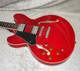 In Stock! Vintage VSA500 ReIssued Semi Acoustic Guitar cherry red lefty