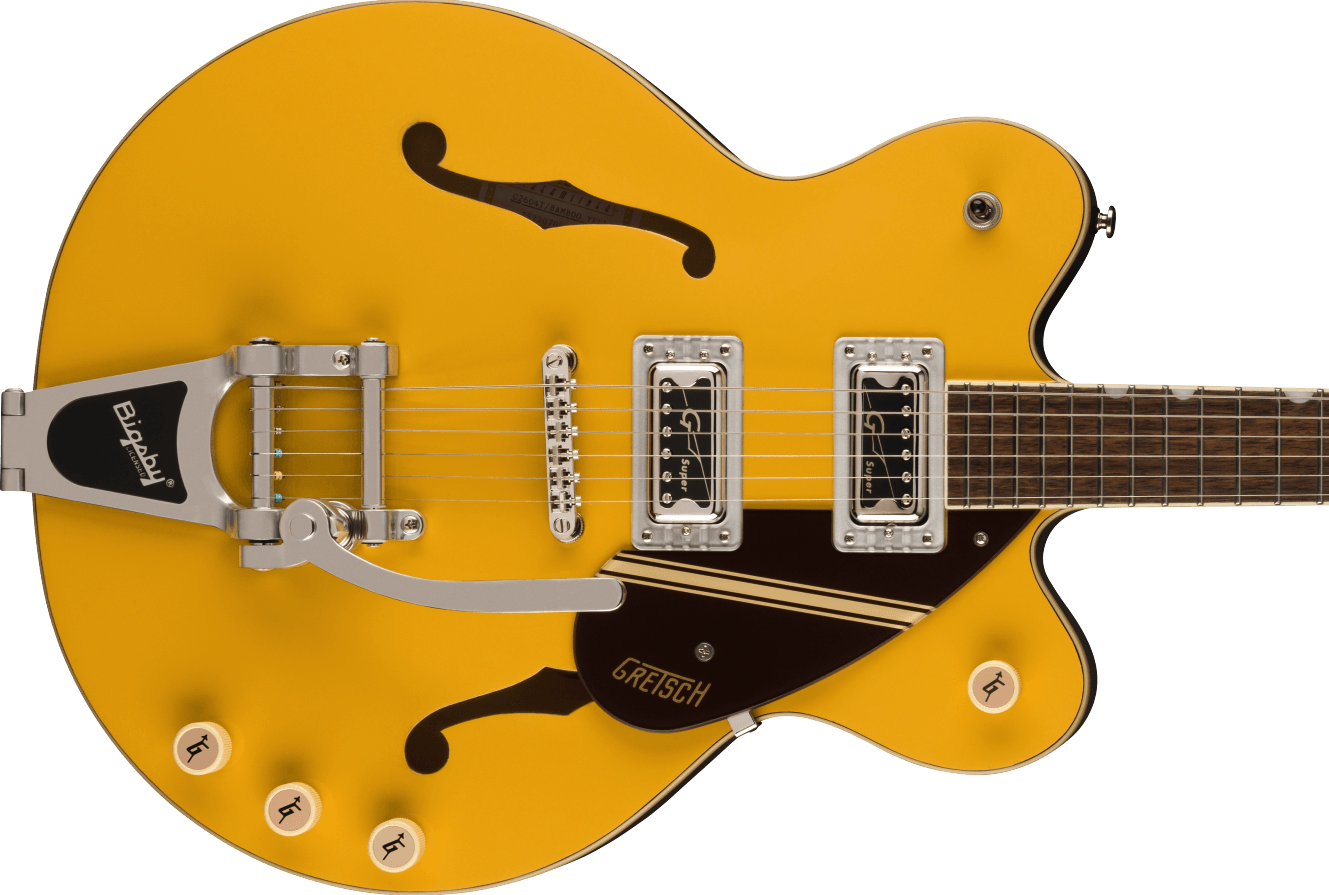 PRE-ORDER! 2023 GRETSCH G2604T STREAMLINER RALLY II CENTER BLOCK DOUBLE-CUT  + BIGSBY / BAMBOO YELLOW