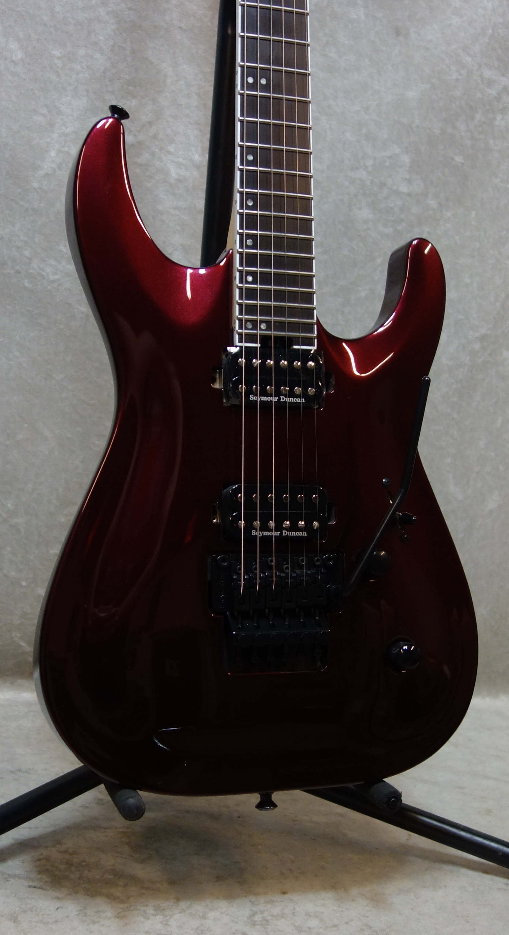 In Stock! 2023 Jackson Pro Plus Series DKA Dinky guitar in Oxblood