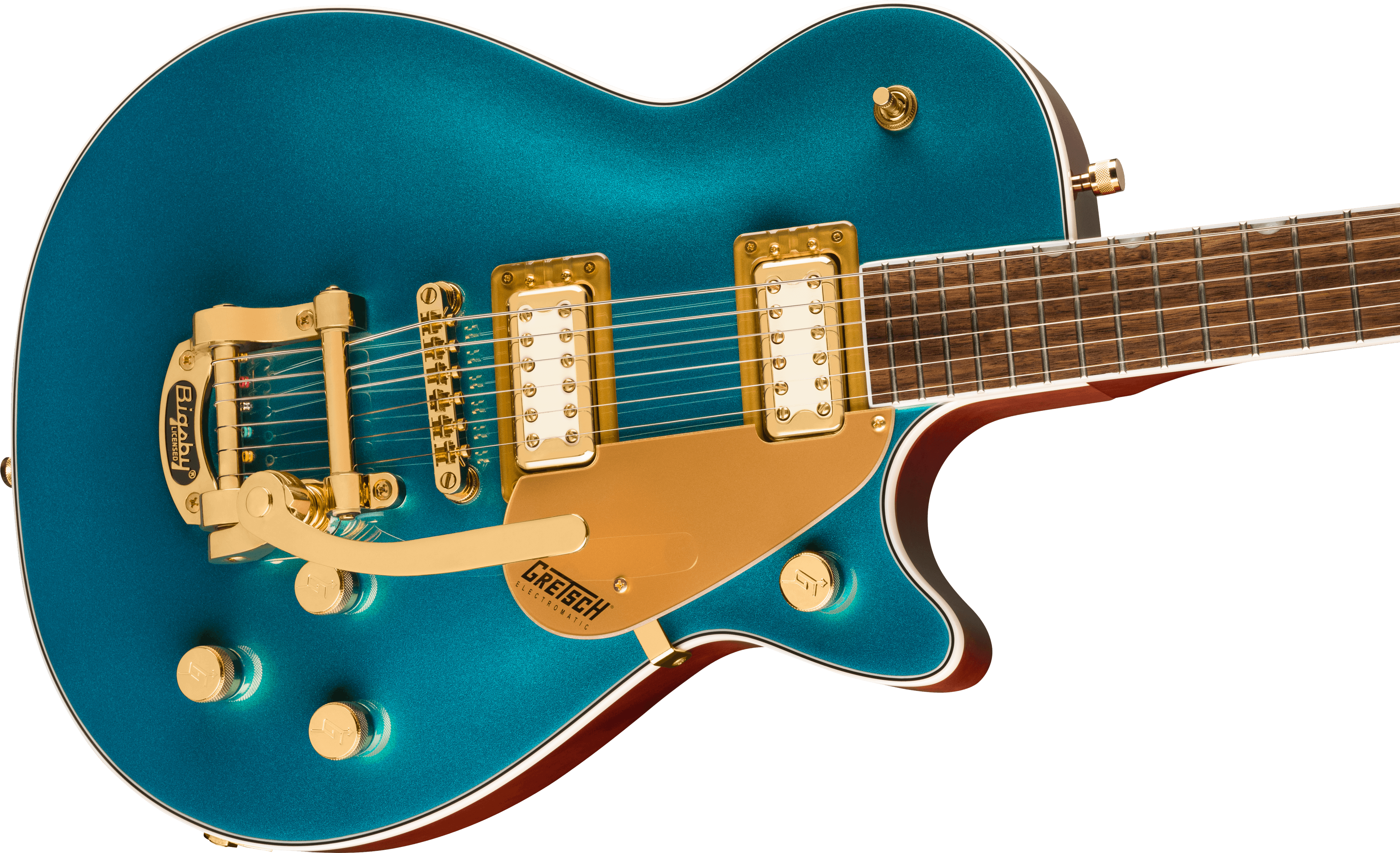 送料無料 GRETCH Electromatic ゴールド&グリーン H/C付 Amazon.com: Gretsch Electromatic Pristine LTD Jet Single-Cut