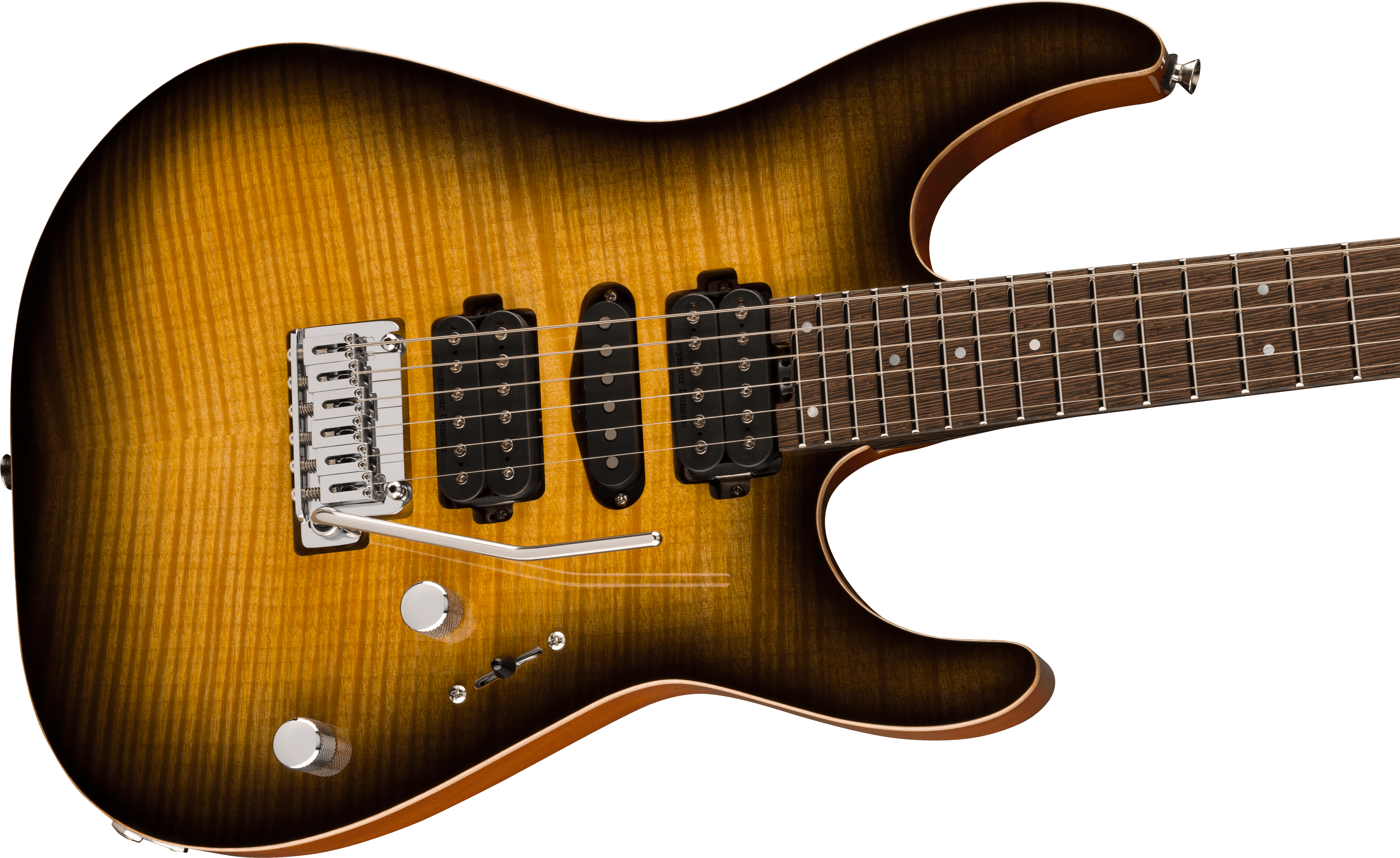 Pre-Order! CHARVEL MJ DK24 HSH 2PT MAHOGANY GUITAR / ANTIQUE BURST