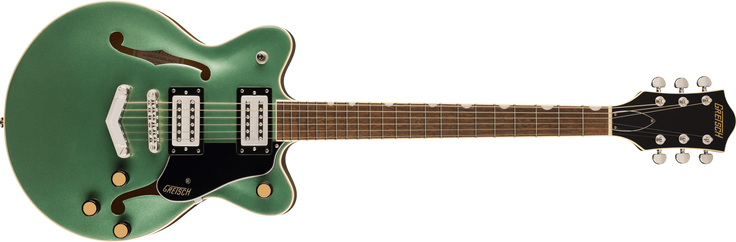 Pre-Order! GRETSCH G2655 STREAMLINER CENTER BLOCK JR. DOUBLE-CUT V