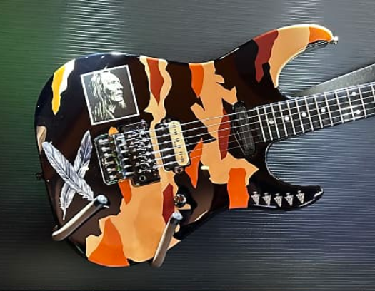 Deposit on 2025 ESP GEORGE LYNCH DESERT EAGLE KAMIKAZE GUITAR