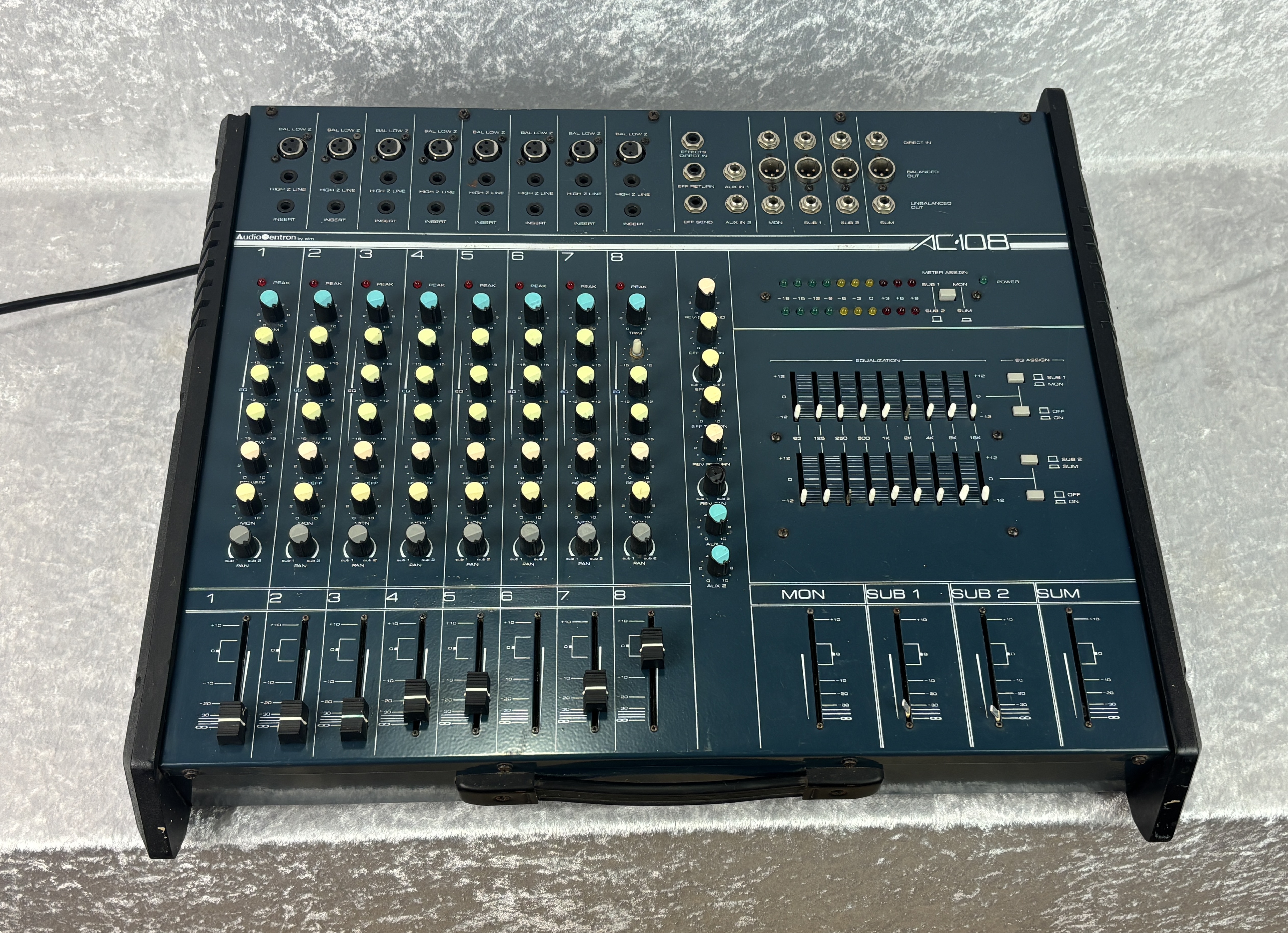 Audio Centron AC-108 AC-108P powered mixer - Capitol Guitars