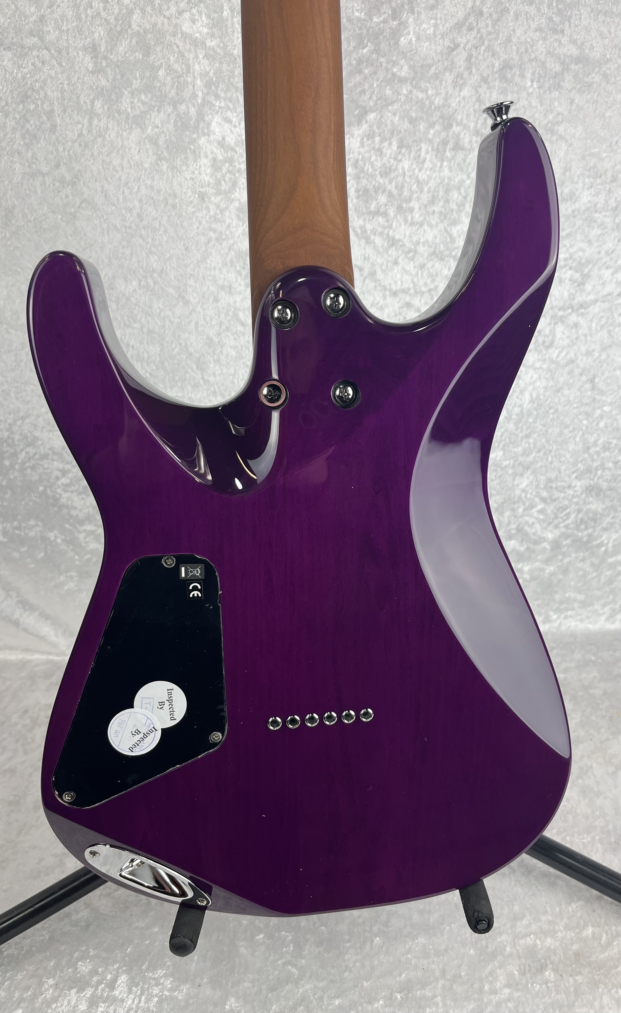 CHARVEL PRO-MOD PLUS DK24 DINKY HH HT EBONY / VIOLET RADIANCE