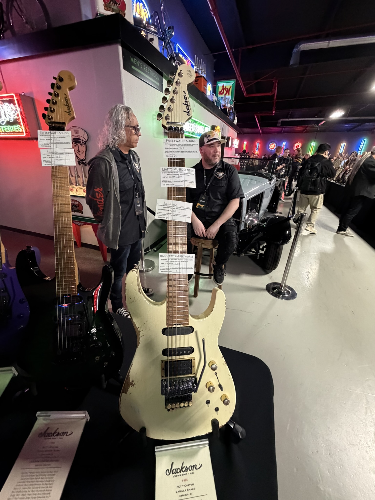 ギター Jackson PC1 Platinum Jackson USA Signature Phil Collen PC1 Electric Guitar