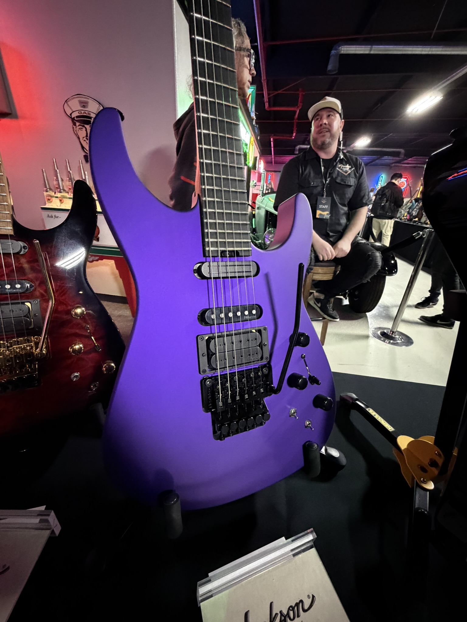 入手困難！ カルト・ギターポップ檄レア盤★Sarah Goes Shopping 2026 USA JACKSON CUSTOM SHOP / SPECIAL EDITION PC1  SATIN PLUM