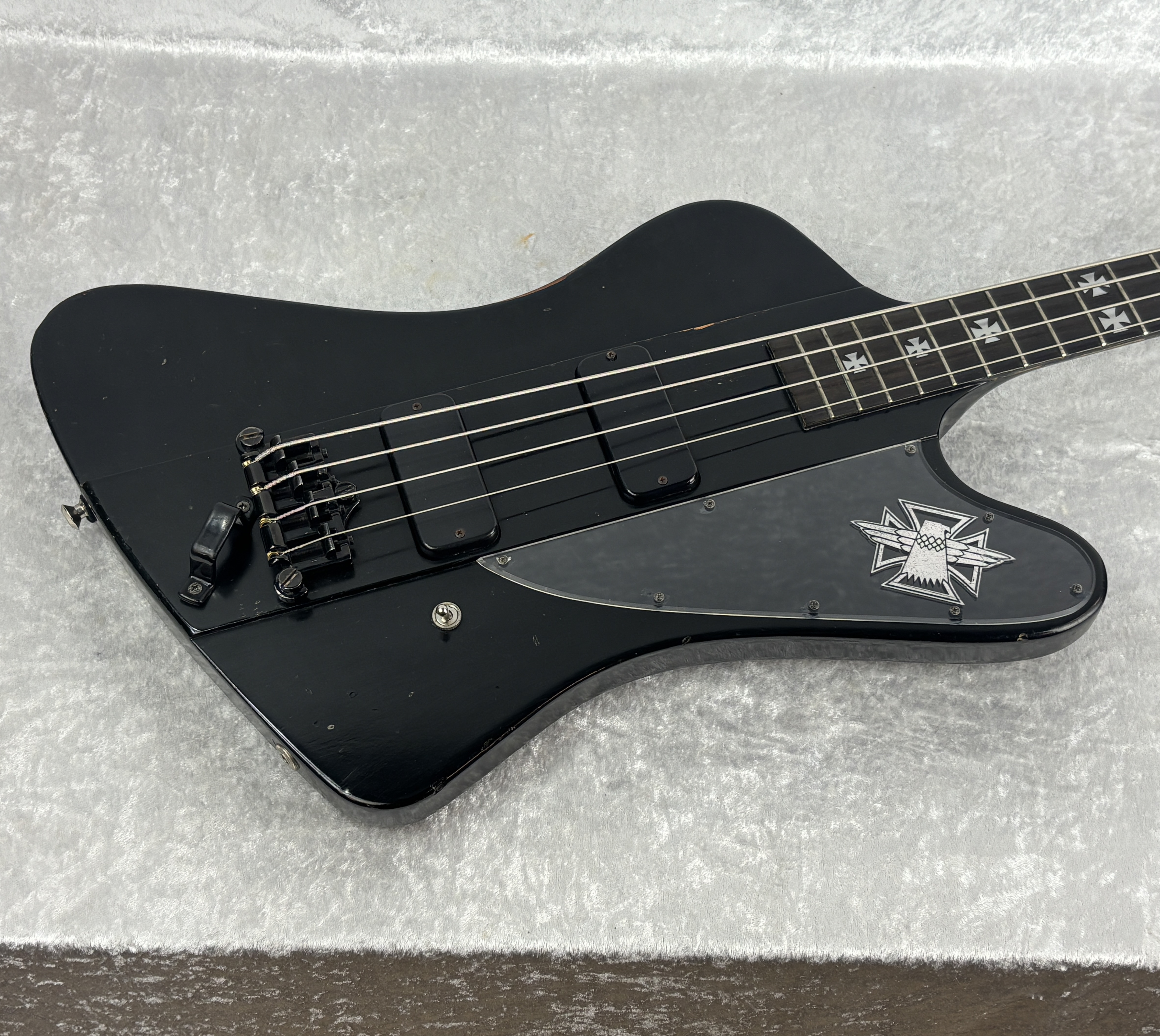 【希少モデル】Gibson Blackbird【弦交換setup済】 2001 USA Gibson Blackbird Nikki Sixx Signature bass guitar with