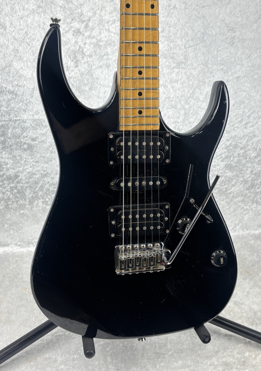 Ibanez Silver Cadet electric guitar in black with case - Capitol