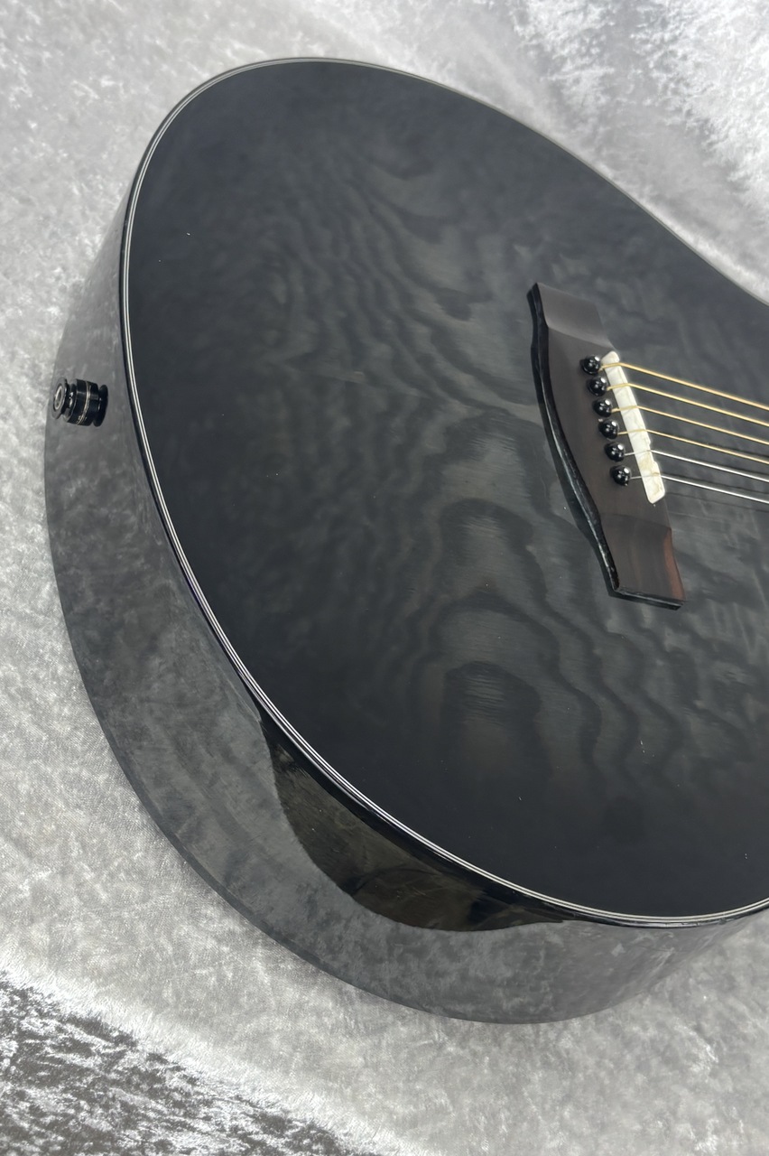 Mitchell MX430QAB Exotic Series Acoustic-Electric Guitar Midnight