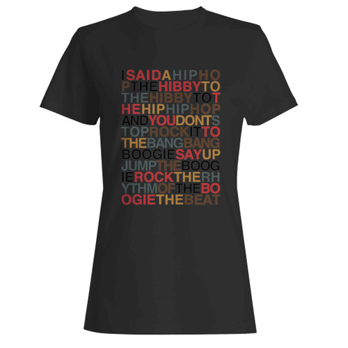Rappers Delight Woman's T-Shirt