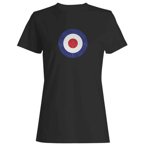 Retro Mod Raf Target  Woman's T-Shirt