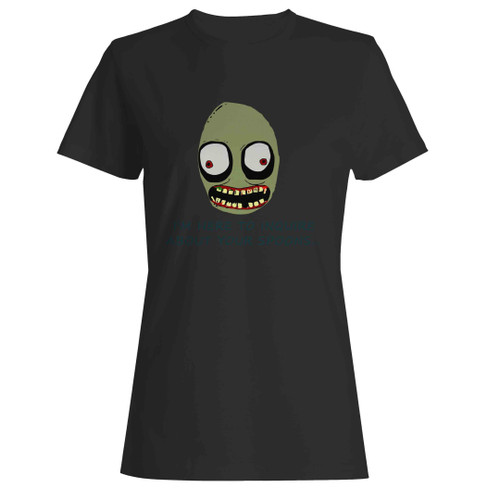 Salad Fingers Spoons I'm Here To Enquire Woman's T-Shirt