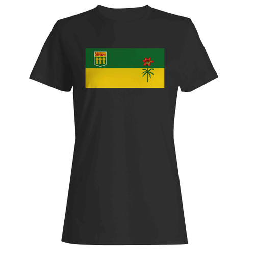 Saskatchewan Provincial Flag Woman's T-Shirt