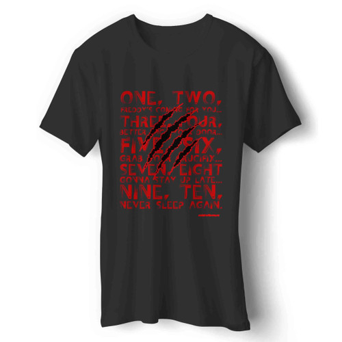 never sleep again fredy kregar quote Man's T-Shirt