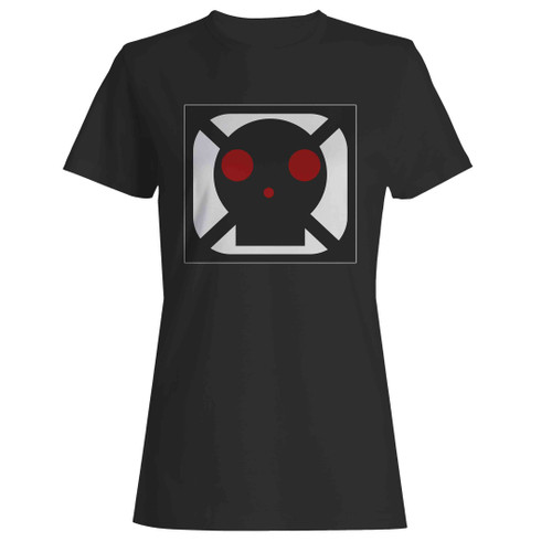 Skull Glow Cartoon Woman's T-Shirt