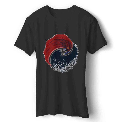 man of steel vs dark knight superhero Man's T-Shirt