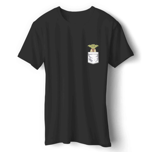 master yoda pocket tees star wars Man's T-Shirt