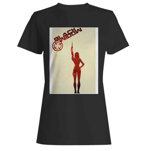 Super Hero Black Widow Woman's T-Shirt