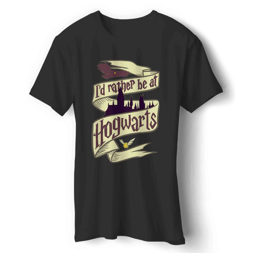 id rather be at hogwarts Man's T-Shirt