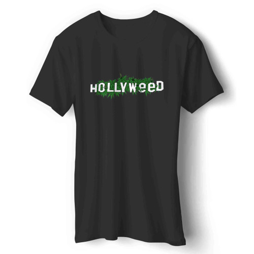 hollyweed logo weed Man's T-Shirt