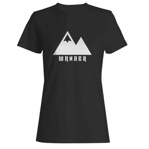 Wander Adventure Travel Traveler Woman's T-Shirt