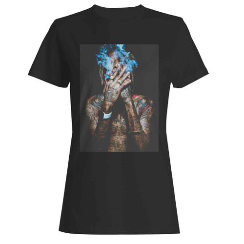 Wiz Khalifa Fucc Day Music Album Cover Woman's T-Shirt