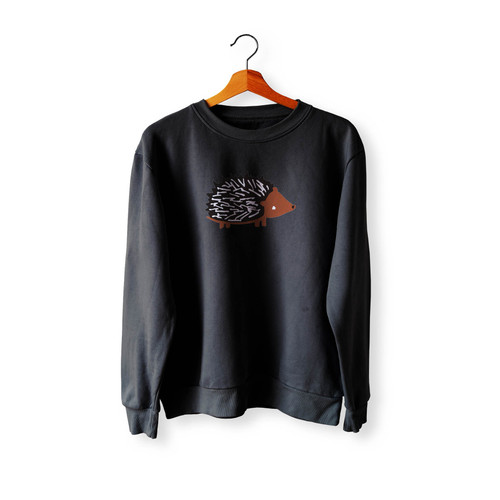 Hedgehog Crewneck Sweatshirt Sweater