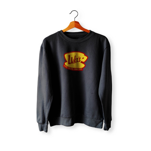 Gilmore Girls Luke's Diner Stars Hollow Connecticut Lorelai Rory Lane Luke Emily Richard Crewneck Sweatshirt Sweater