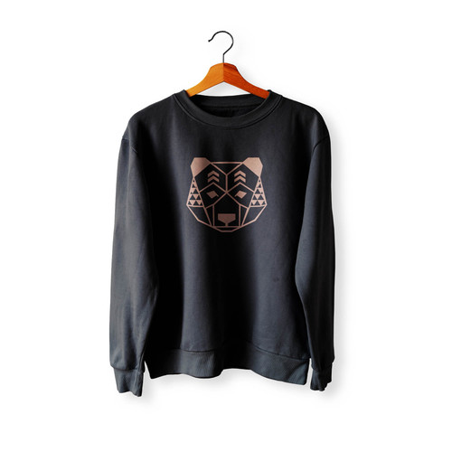 Geo Bear Crewneck Sweatshirt Sweater