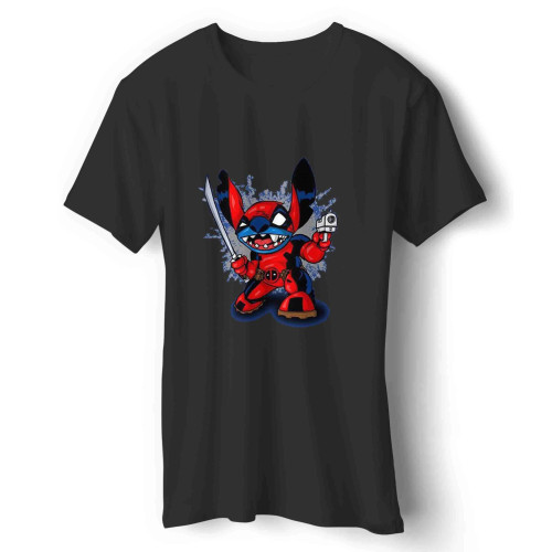 disney lilo and stitch deadpool avatar Man's T-Shirt