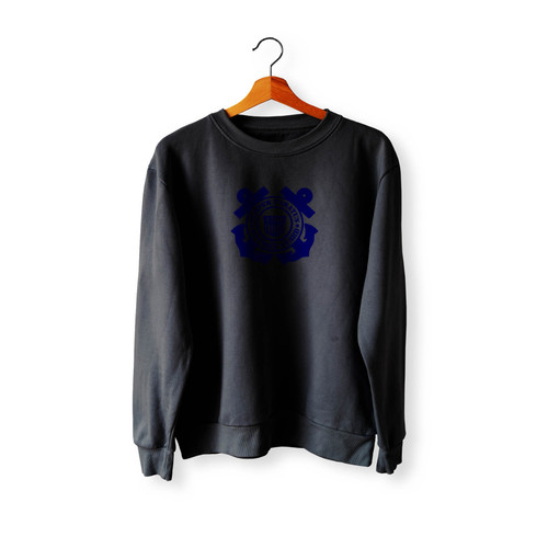 Coast Guard Semper Paratus Coast Guard Military Nautical Themed Uscg Anchor Crewneck Sweatshirt Sweater