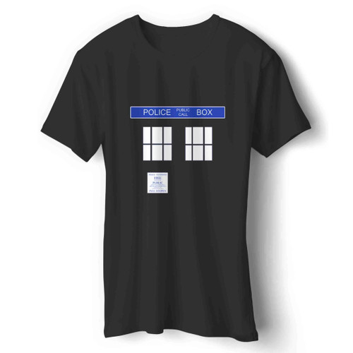 doctor who blue box tardis Man's T-Shirt