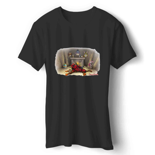 deadpooh movie poster parody deadpool Man's T-Shirt