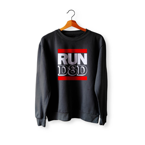 Run D&D Dungeons And Dragons Fantasy Gaming 2 Crewneck Sweatshirt Sweater