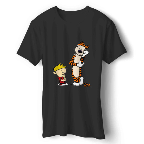 calvin and hobbes positive thinking Man's T-Shirt
